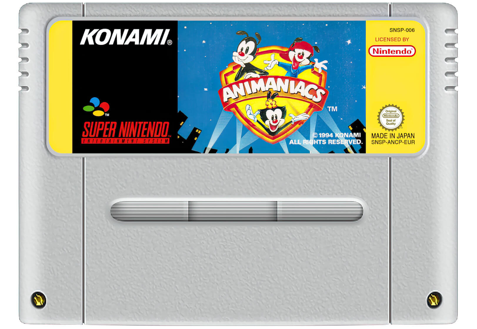 Лицензионный картридж Animaniacs для Super Nintendo